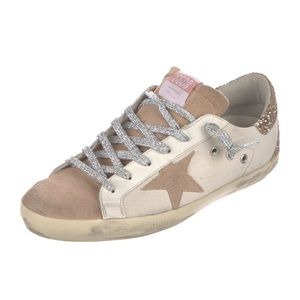 Golden Goose Super Star Classic Suede/Canvas/Glitter Size 38
